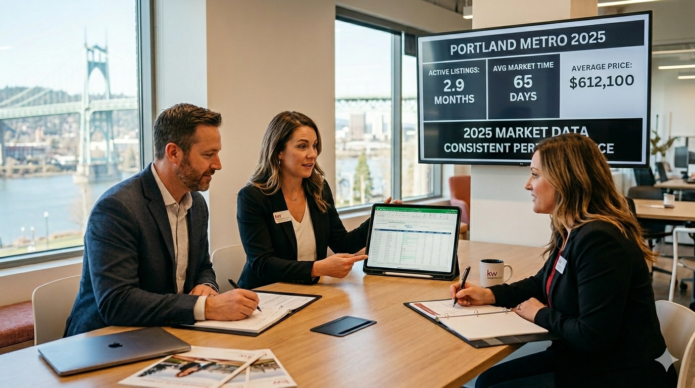 portland metro real estate data 2025